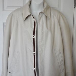 MIU MIU PRADA Cotton Nylon Lightly Lined Jacket